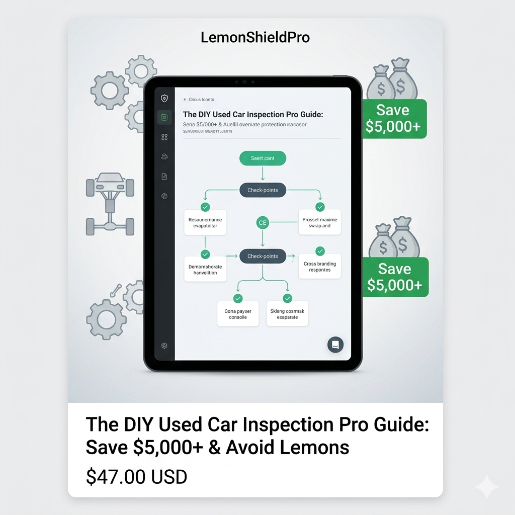 The DIY Used Car Inspection Pro Guide: Save $5,000+ & Avoid Lemons